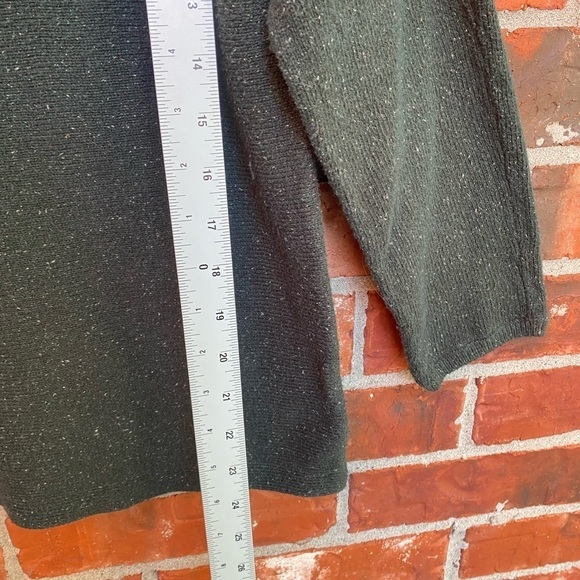 J. Jill Womens 1X Green Marled Sweater - Picture 7 of 8